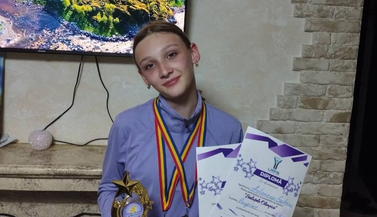 Ecaterina doreste enorm sa participe la competiție