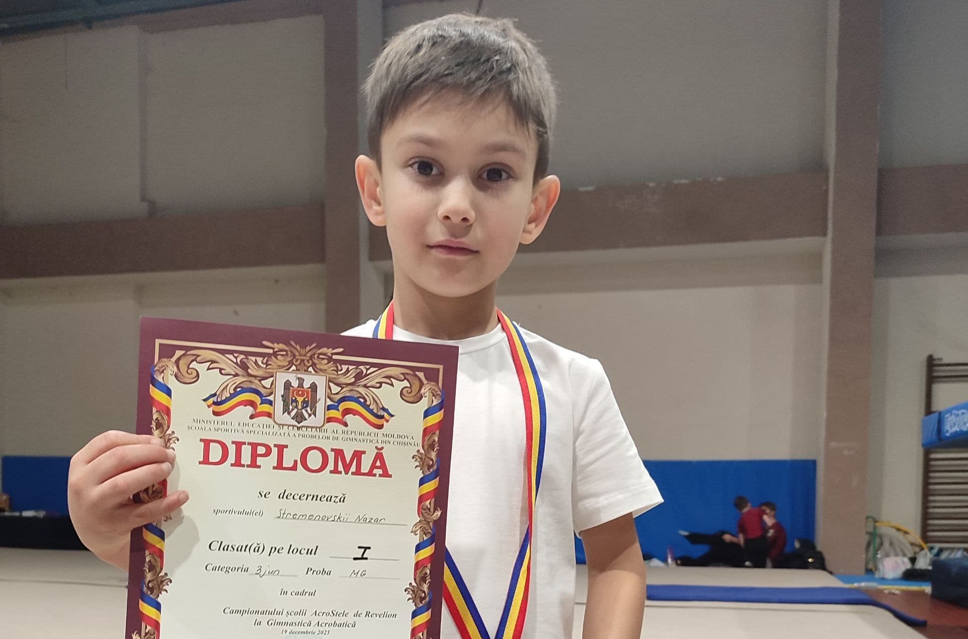 Din copilărie pentru Nazar acrobatica a devenit adevărata pasiune